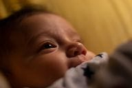 Close up photo of a baby